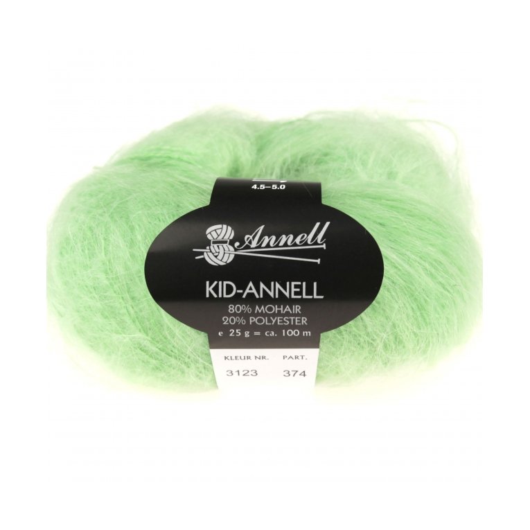 Kid Annell langhret mohair