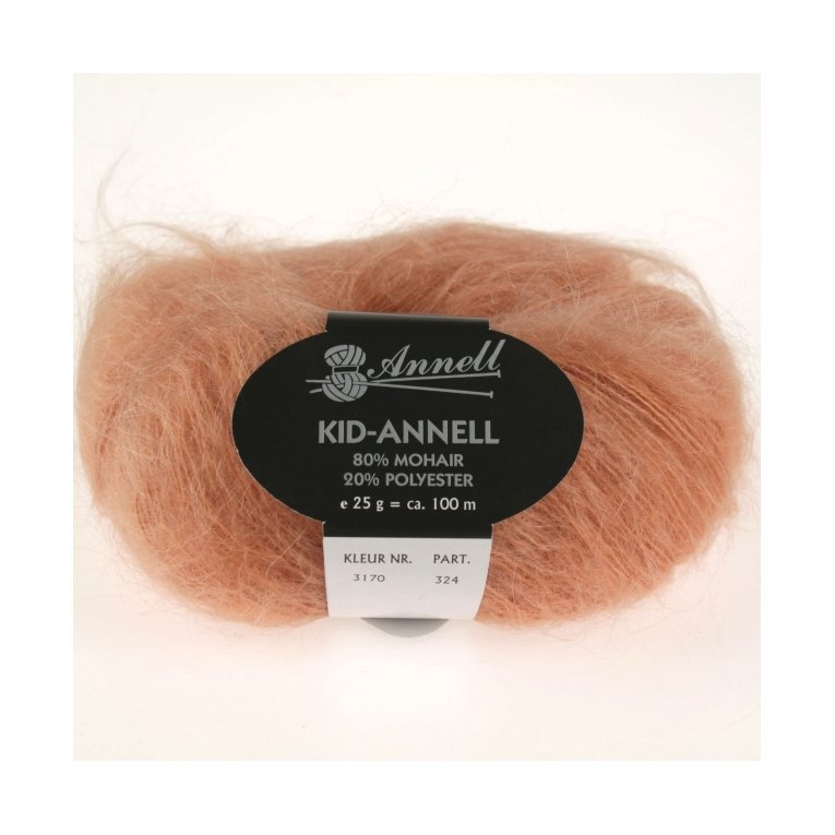 Kid Annell langhret mohair