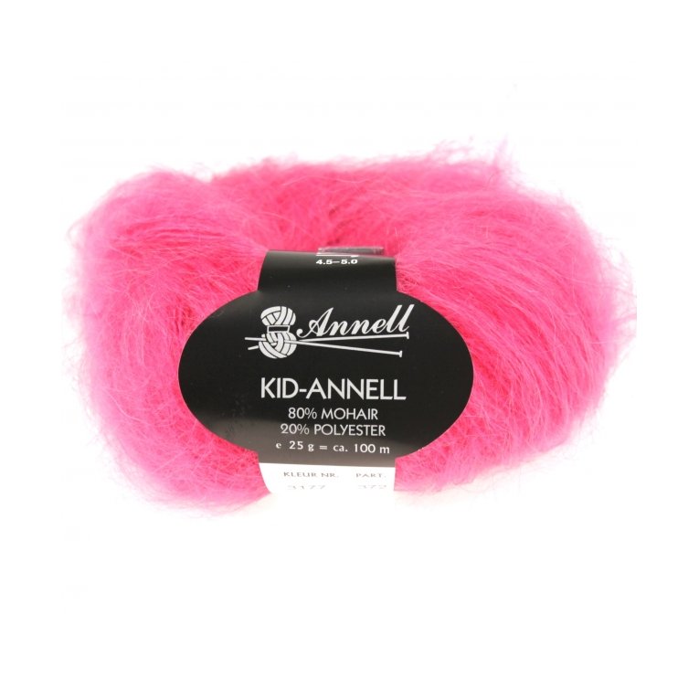 Kid Annell langhret mohair