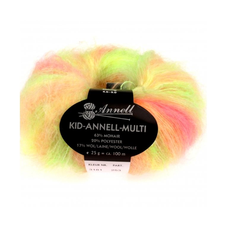 Kid Annell langhret mohair