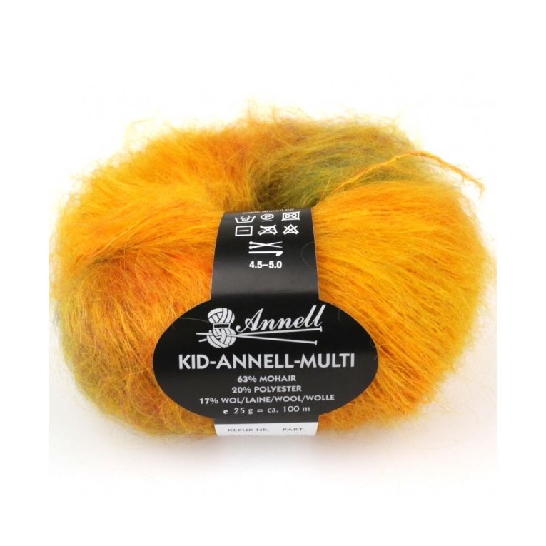 Kid Annell langhret mohair